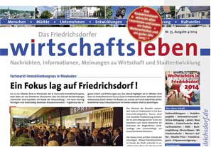 Das Friedrichsdorfer Wirtschaftsleben Ausgabe 4/2014